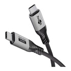 1,5 meter USB-C Kabel – USB4 Versie 2.0 – 240W – 80 Gbit/s – Zwart/Zilver