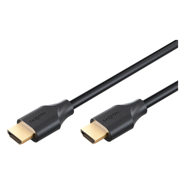 50 cm HDMI 2.2 kabel – 16K 60Hz + HDR – Zwart
