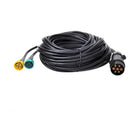 9 meter Kabelset  – 7-polige stekker met 2x 5-polige connector