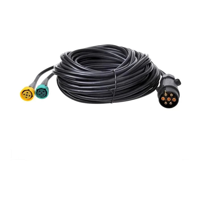 9 meter Kabelset  – 7-polige stekker met 2x 5-polige connector