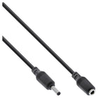 3 meter DC-stekker verlengkabel – 3,5 x 1,35 mm - Zwart