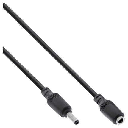 5 meter DC-stekker verlengkabel – 3,5 x 1,35 mm - Zwart