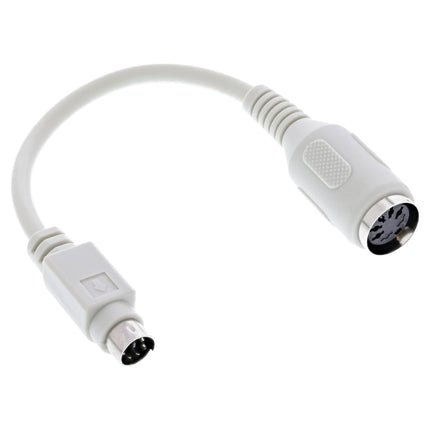 Toetsenbordadapterkabel 5-pins DIN naar PS/2, ca. 10 cm