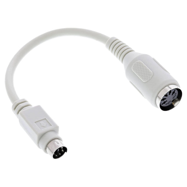 Toetsenbordadapterkabel 5-pins DIN naar PS/2, ca. 10 cm