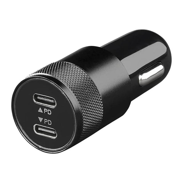 USB-C snellader 2-poorts – 12V/24V – 60W – 3100mA