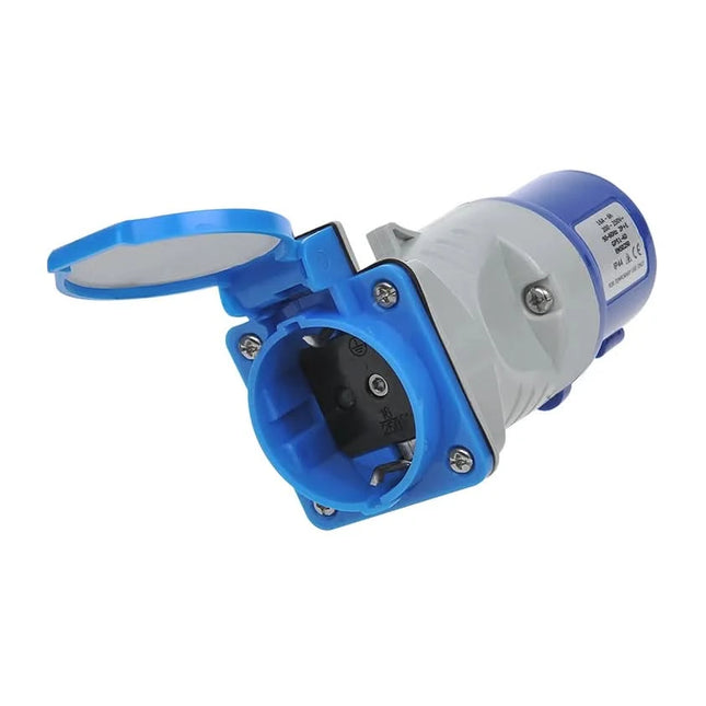 Verloopstekker van CEE naar Schuko-stopcontact 16A / 230V