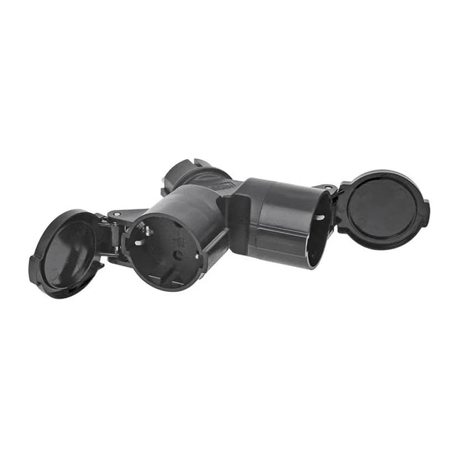 Schuko duo splitter 16A – IP44