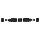 RJ45 Cat.6 koppeling – IP67 – waterdicht – 2x RJ45 F/F