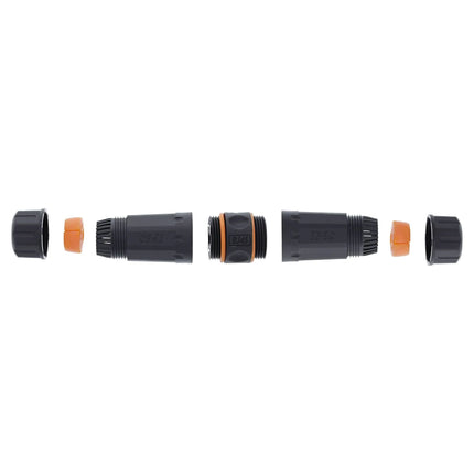 Cat.6A koppeling RJ45 – IP68 – 2x RJ45 F/F – afgeschermd – M23 x 1,5