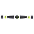Patchkabelkoppeling Cat.6A – IP68 – 2x RJ45 – afgeschermd – M20