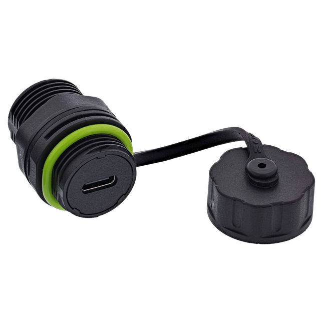 USB-C koppeling mini IP68 – 2x USB-C (afgeschermd)