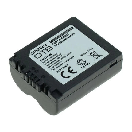 Camera accu compatibel met Leica BP-DC5 en Panasonic CGA-S006 / CGR-S006 – 600 mAh
