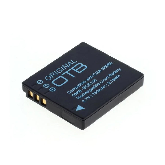 Camera accu compatibel met Panasonic CGA-S008, DMW-BCE10 en VW-VBJ10 – 750 mAh