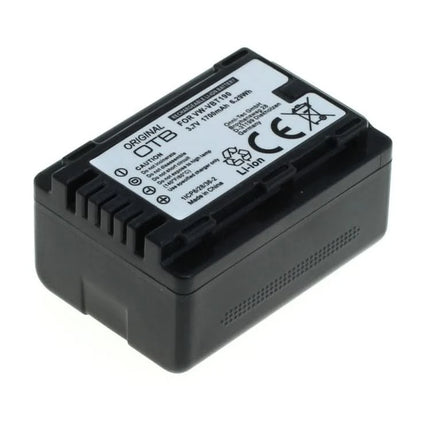 Compatibele camera accu voor Panasonic VW-VBT190 en VW-VBK180