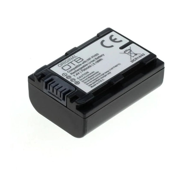 Compatibele camera accu voor Sony NP-FH50 / NP-FP50 (700 mAh)