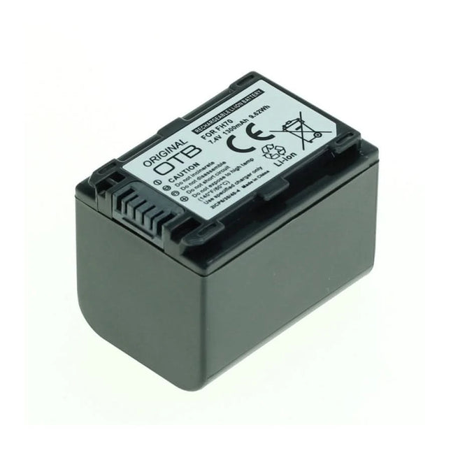 Compatibele camera accu voor Sony NP-FH70 / NP-FP70 (1300 mAh)