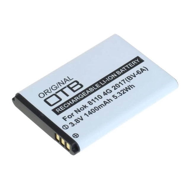 Compatibele accu voor Nokia 8110 4G (2017) / 2720 Flip (BV-6A – 1400 mAh)