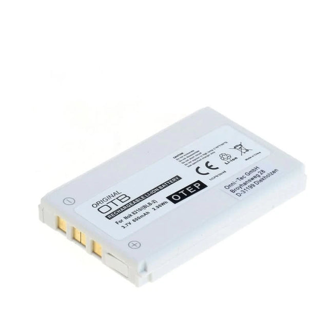 Compatibele camera-/telefoonaccu voor Nokia BLB-2 (800 mAh)