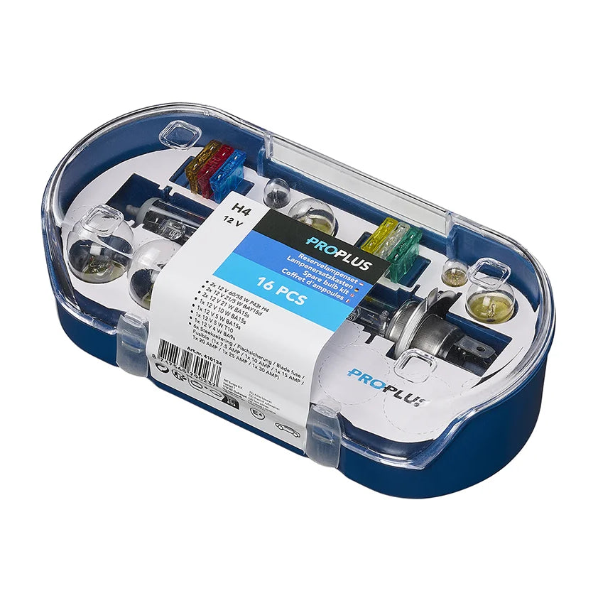 ProPlus reservelampenset H4 12 V – 16-delig