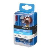 ProPlus H4 reservelampenset 12 V – 7-delig – met oranje knipperlichtlamp
