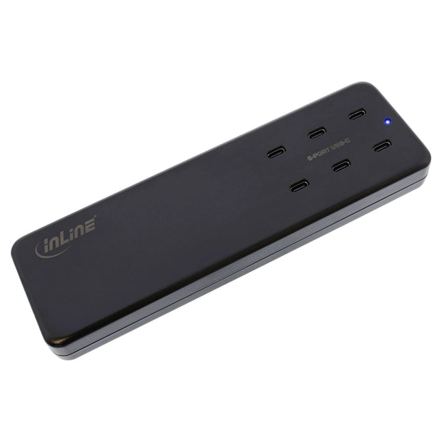120W GaN USB-C laadstation – 6 poorten – Power Delivery 3.0 / QC 4+ – zwart