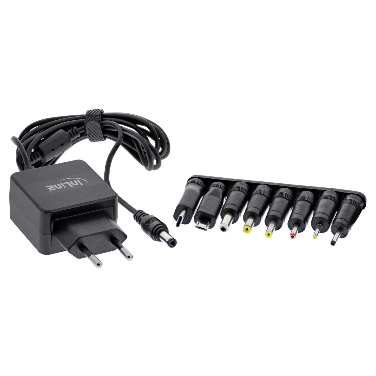 InLine universele netadapter 15 W – 5 V – 3 A – 8 verwisselbare adapters
