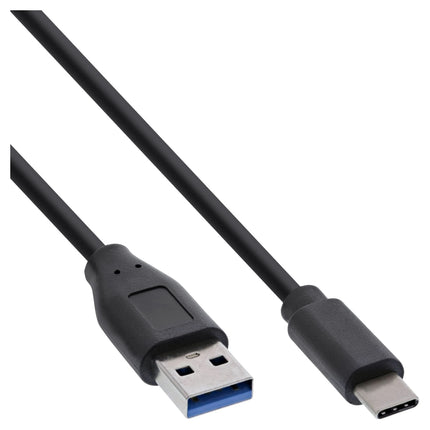 30 cm USB 3.2 Gen.1x2 kabel – USB-C naar USB-A – 10 Gb/s – zwart
