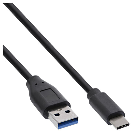 50 cm USB 3.2 Gen.1x2 kabel – USB-C naar USB-A – 10 Gb/s – zwart