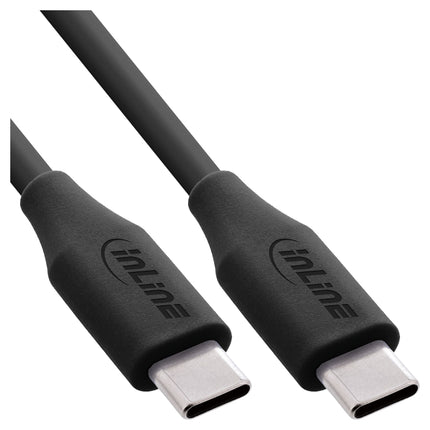 50 cm USB 2.0-kabel – USB-C snellaadkabel 100W – Zwart
