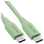 1 meter USB 2.0-kabel – USB-C snellaadkabel 100W – Matcha Latte (groen)