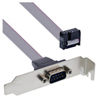 60 cm 9-pins SUB-D (m) low profile slotplaatje