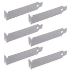 PCI low-profile slot brackets aluminium – 6 stuks