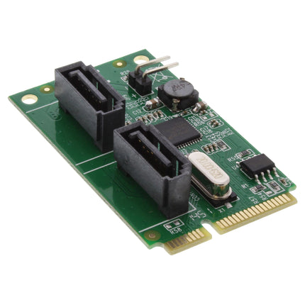 Mini PCIe SATA III controllerkaart met 2x SATA 6 Gb/s en RAID