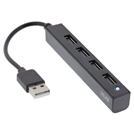 15 cm - USB 2.0 4-poorts hub – USB-A mannelijk naar 4x USB-A vrouwelijk