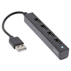 15 cm - USB 2.0 4-poorts hub – USB-A mannelijk naar 4x USB-A vrouwelijk