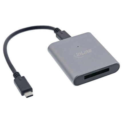 CFexpress kaartlezer USB 3.2 Gen.2 – USB-C / USB-A – Type B – 10 Gb/s – aluminium