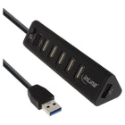 50 cm - Smart Hub – 7-poorts USB 3.2 Gen.1 / USB 2.0 - Zwart