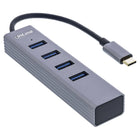 15 cm - USB-C hub – 4x USB-A – USB 3.2 Gen.1 – 5 Gb/s – aluminium