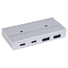 4-poorts magnetische USB-hub – 2x USB-C + 2x USB-A – USB 3.2 Gen.2 – 10 Gb/s – aluminium