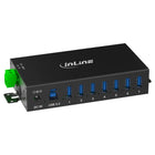 Industriële USB 3.2 Gen.1 hub – 7x USB-A – 5 Gb/s – aluminium – 48W voeding