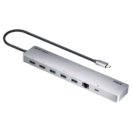ATEN UH3240 USB-C 11-in-1 Dockingstation met 4K Dual Display en Power Delivery