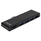 MultiHub voor Surface Pro 4/5/6 met HDMI 4K, USB 3.2 en kaartlezer