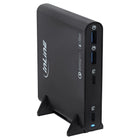 120W GaN USB-C/USB-A snellader – 4 poorten (2x USB-C + 2x USB-A) – zwart