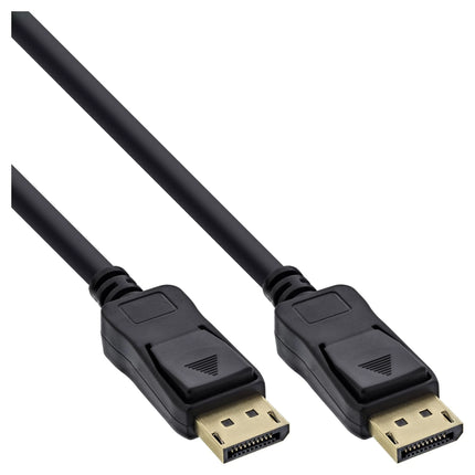 10 meter Premium DisplayPort 1.2-kabel – 4K@60Hz – vergulde contacten – zwart