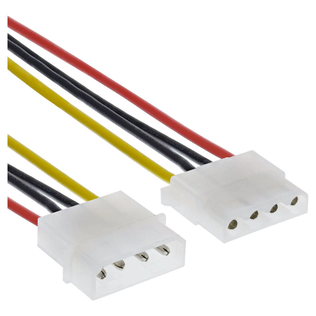 50 cm Molex verlengkabel 4-pins