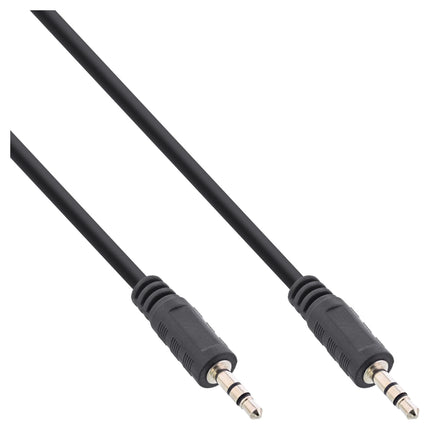 1,2 meter Audiokabel 3,5 mm stereo mannelijk/mannelijk - Zwart