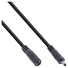 3 meter DC-verlengkabel 3,5 x 1,35 mm – zwart