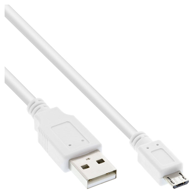 1,80 meter Micro-USB 2.0-kabel – USB-A naar Micro-B – zwart