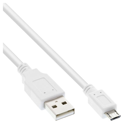 2 meter Micro-USB 2.0-kabel – USB-A naar Micro-B – wit
