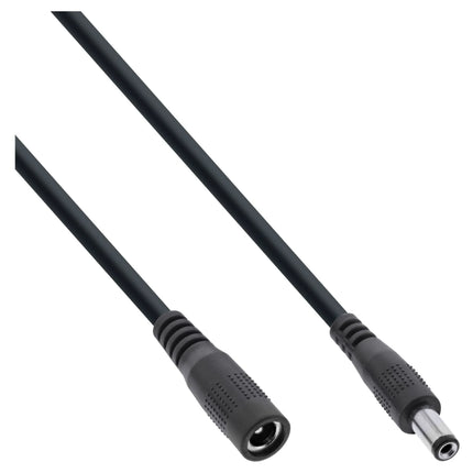 2 meter DC-verlengkabel 5,5 x 2,1 mm – zwart